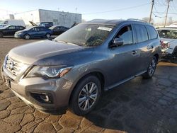 Nissan salvage cars for sale: 2018 Nissan Pathfinder S