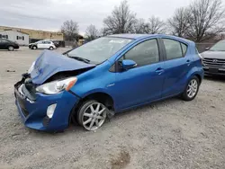 Salvage cars for sale at Laurel, MD auction: 2016 Toyota Prius C