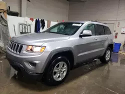 Salvage cars for sale at Elgin, IL auction: 2016 Jeep Grand Cherokee Laredo