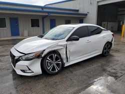 Salvage cars for sale at auction: 2020 Nissan Sentra SR