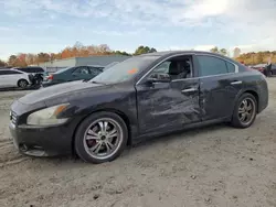 Salvage cars for sale at Hampton, VA auction: 2012 Nissan Maxima S