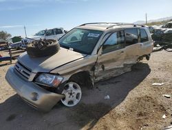 Salvage cars for sale at Tucson, AZ auction: 2005 Toyota Highlander Limited