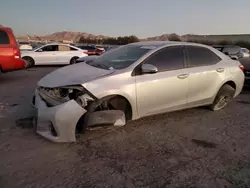 Toyota Vehiculos salvage en venta: 2016 Toyota Corolla L