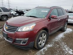 Salvage cars for sale from Copart Elgin, IL: 2017 Chevrolet Traverse Premier