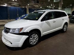 2015 Dodge Journey SE en venta en Woodhaven, MI