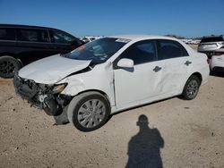 Salvage cars for sale at San Antonio, TX auction: 2013 Toyota Corolla Base