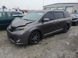 Toyota Sienna se salvage cars for sale: 2016 Toyota Sienna SE