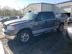 Salvage cars for sale at Savannah, GA auction: 2005 Ford F150 Supercrew