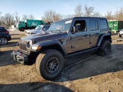 Jeep Wrangler Unlimited Rubicon salvage cars for sale: 2021 Jeep Wrangler Unlimited Rubicon