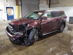 Salvage cars for sale from Copart Glassboro, NJ: 2018 Toyota Highlander Limited