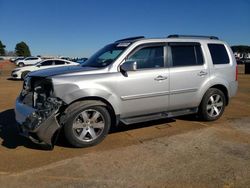 Salvage cars for sale from Copart Longview, TX: 2012 Honda Pilot Touring