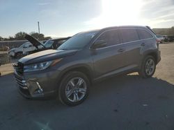 2017 Toyota Highlander Limited en venta en Orlando, FL