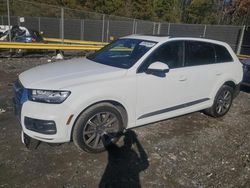 Audi salvage cars for sale: 2018 Audi Q7 Premium Plus