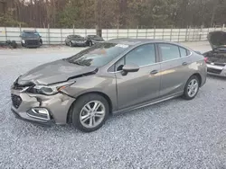 Chevrolet Cruze lt salvage cars for sale: 2018 Chevrolet Cruze LT