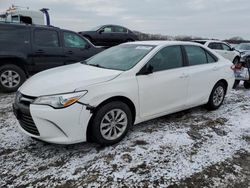 Salvage cars for sale at auction: 2017 Toyota Camry LE