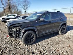 Jeep salvage cars for sale: 2017 Jeep Cherokee Trailhawk