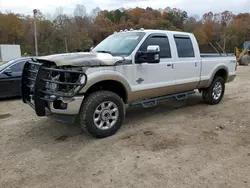 Salvage trucks for sale at Grenada, MS auction: 2011 Ford F250 Super Duty