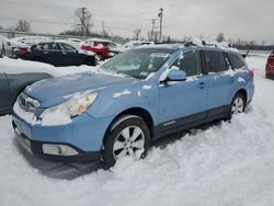 Salvage cars for sale from Copart Central Square, NY: 2010 Subaru Outback 3.6R Limited