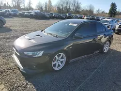 Salvage cars for sale at Portland, OR auction: 2013 Mitsubishi Lancer Evolution GSR