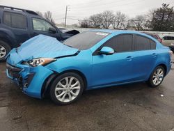 Mazda salvage cars for sale: 2010 Mazda 3 S