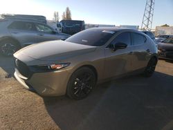 Salvage cars for sale at Hayward, CA auction: 2024 Mazda 3 Carbon Turbo