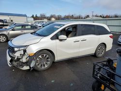 Salvage cars for sale at Pennsburg, PA auction: 2022 Honda Odyssey EXL