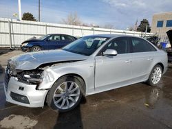 Salvage cars for sale from Copart Littleton, CO: 2014 Audi A4 Premium