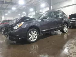 Salvage cars for sale from Copart Ham Lake, MN: 2012 Subaru Outback 2.5I