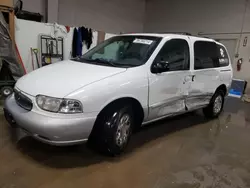 Salvage cars for sale at Elgin, IL auction: 1999 Mercury Villager