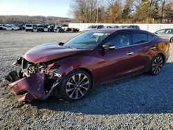 Salvage cars for sale from Copart Concord, NC: 2016 Nissan Maxima 3.5S