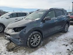 Toyota salvage cars for sale: 2016 Toyota Rav4 HV Limited