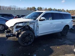 Salvage cars for sale at Exeter, RI auction: 2024 Lincoln Navigator L Reserve