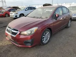 Salvage cars for sale at Elgin, IL auction: 2012 Subaru Impreza Premium