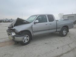 Salvage cars for sale at Kansas City, KS auction: 2002 Toyota Tundra Access Cab SR5