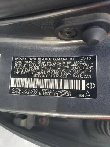 2010 Toyota Corolla Base