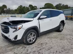 Salvage cars for sale at Fort Pierce, FL auction: 2020 GMC Terrain SLE