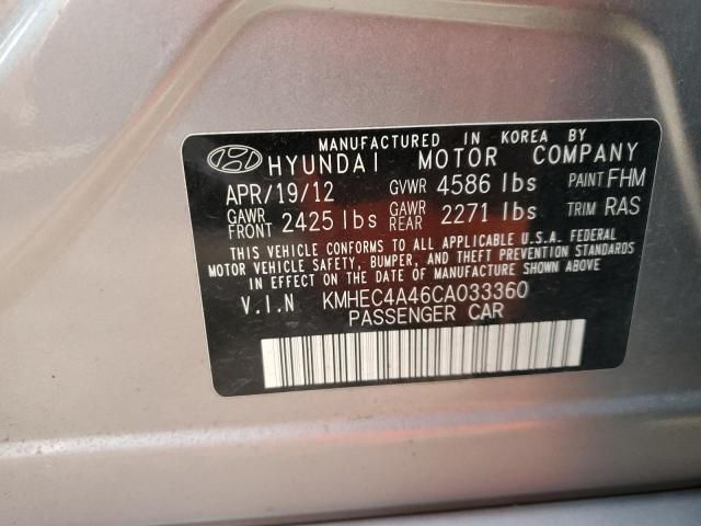 2012 Hyundai Sonata Hybrid