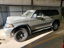 Salvage Cars with No Bids Yet For Sale at auction: 2002 Mitsubishi Montero Sport ES