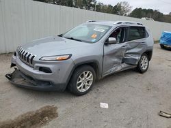 Salvage cars for sale at Greenwell Springs, LA auction: 2014 Jeep Cherokee Latitude