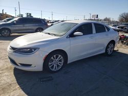 Salvage cars for sale at Oklahoma City, OK auction: 2015 Chrysler 200 Limited