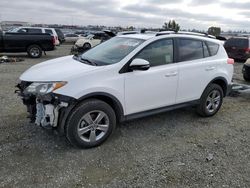 Salvage cars for sale at Antelope, CA auction: 2015 Toyota Rav4 XLE