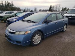 Salvage cars for sale at Bowmanville, ON auction: 2010 Honda Civic DX-G