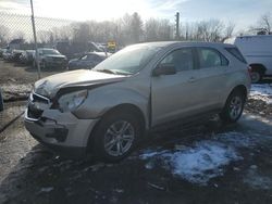 Salvage cars for sale from Copart Chalfont, PA: 2012 Chevrolet Equinox LS