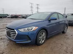 Salvage cars for sale at Elgin, IL auction: 2017 Hyundai Elantra SE