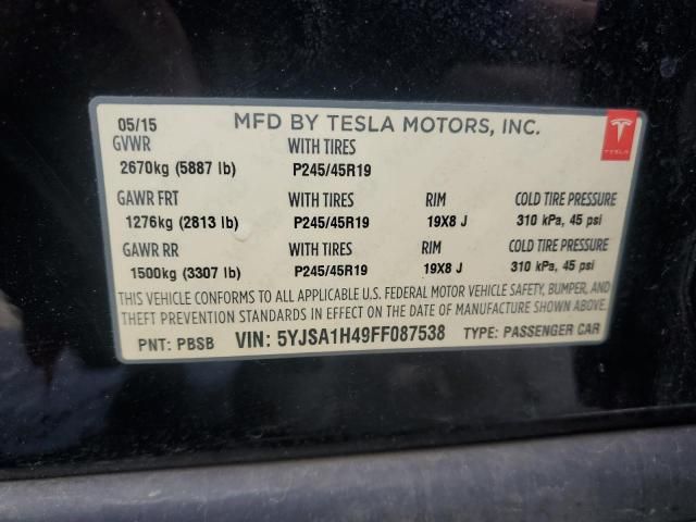 2015 Tesla Model S P85D