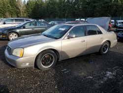 Salvage cars for sale at Graham, WA auction: 2004 Cadillac Deville