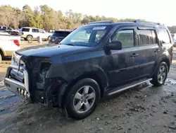 Salvage cars for sale at Seaford, DE auction: 2009 Honda Pilot EXL