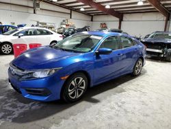 Honda salvage cars for sale: 2017 Honda Civic LX