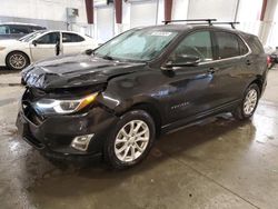 Salvage cars for sale at Avon, MN auction: 2018 Chevrolet Equinox LT