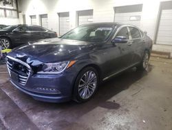 Salvage cars for sale at Chicago Heights, IL auction: 2017 Genesis G80 Base